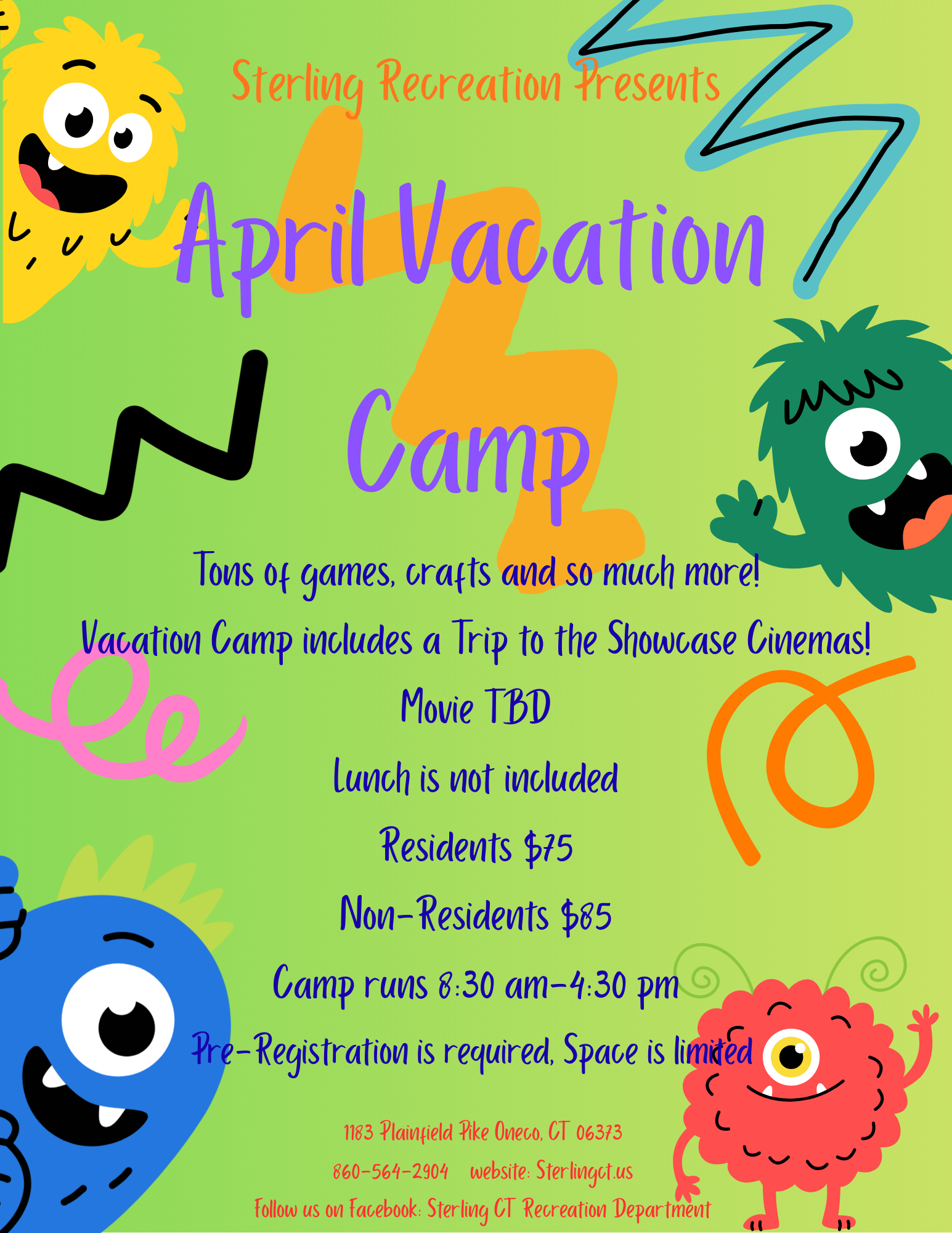 April Vacation Camp